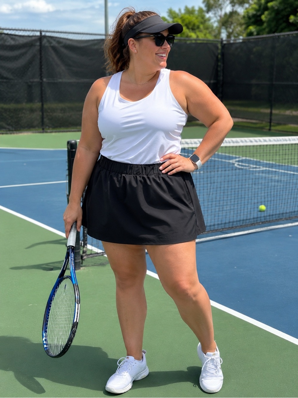 RBX Active Women’s XL Athletic Pull-On Skort – Golf, Tennis & Casual